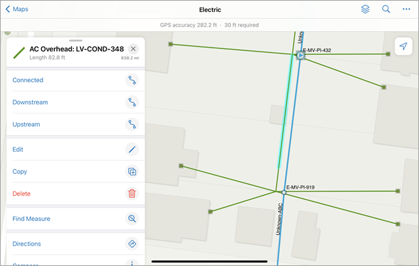 Trace actions Trace actions